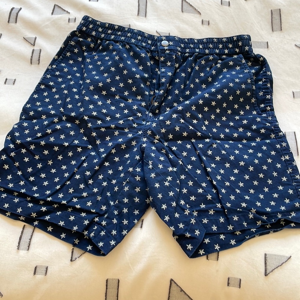 J Cree Star Printed Trapper Short